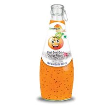 AMERICAN DELIGHT BASIL SEED ORANGE 300ML